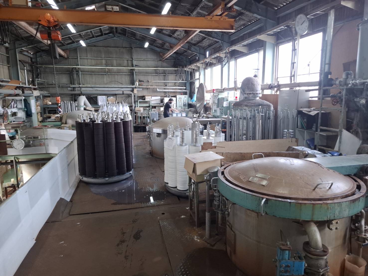 園田産業の工場